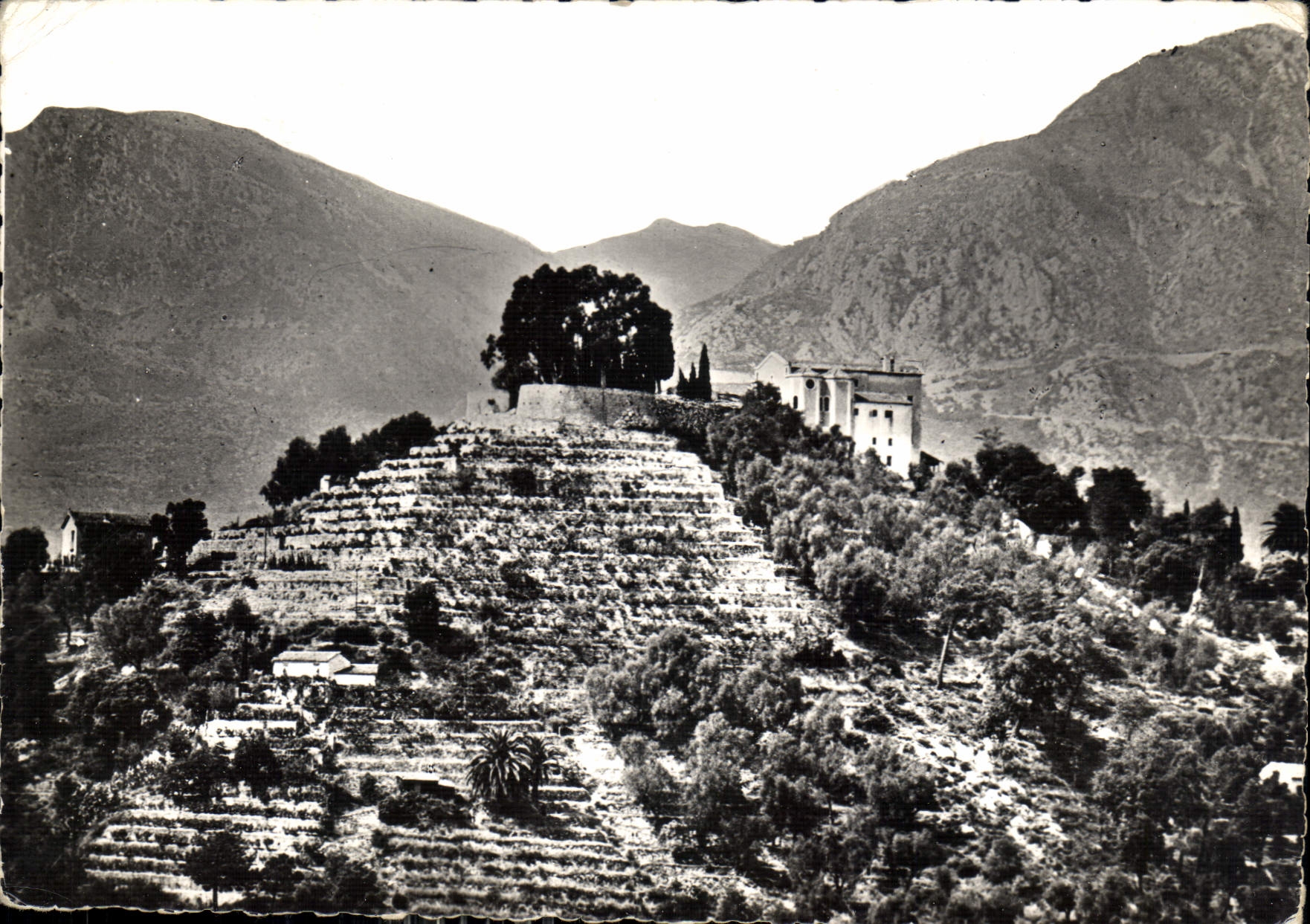CPM Menton A M N D de l'Annonciade Vue d'ensemble du Monastere 