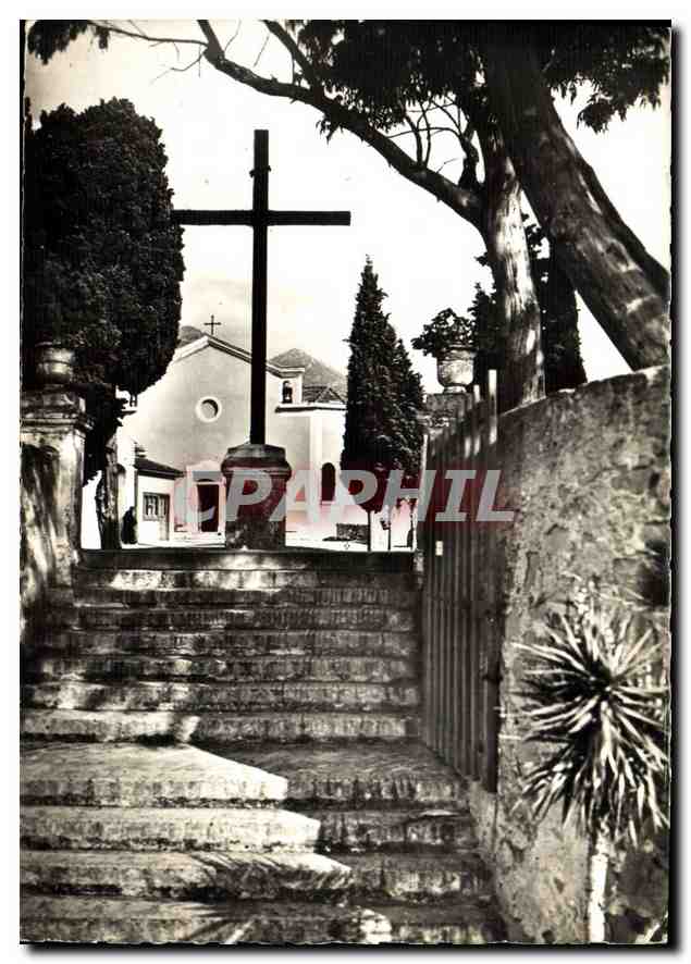 CPM Menton A M N D de l'Annonciade Arivee sur la Terrasse 