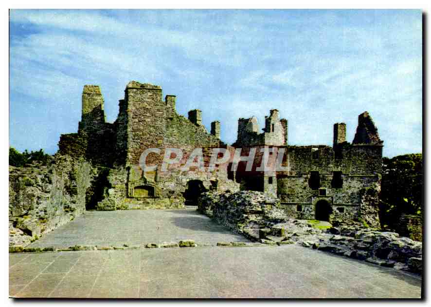 CPM Dirleton Castle The ruined Hall the Close and the Ruthven Lodging 