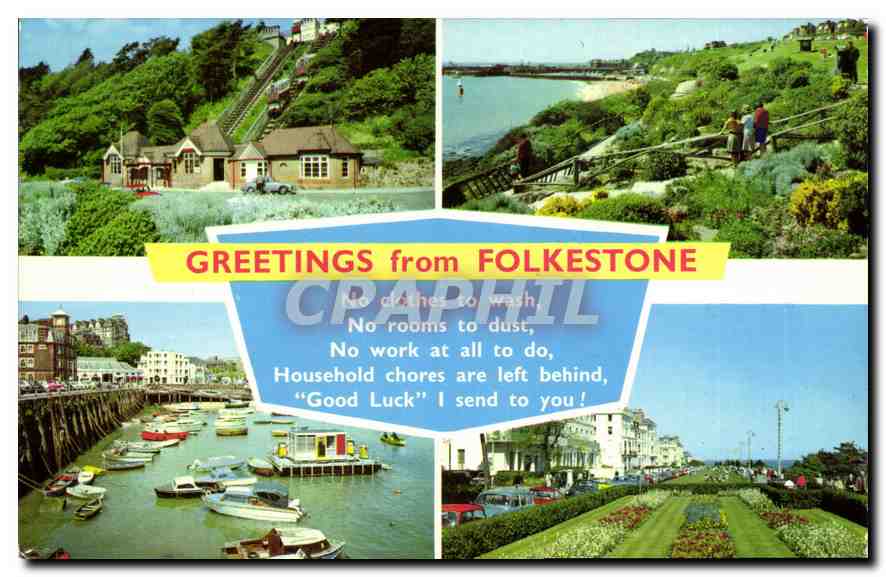 CPM Greetings from Folkestone 