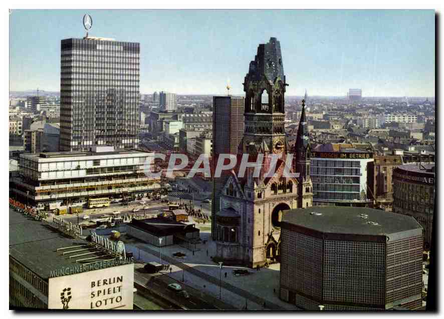 CPM Berlin Europa center und Kaiser Wilhelm Gedachtniskirche 