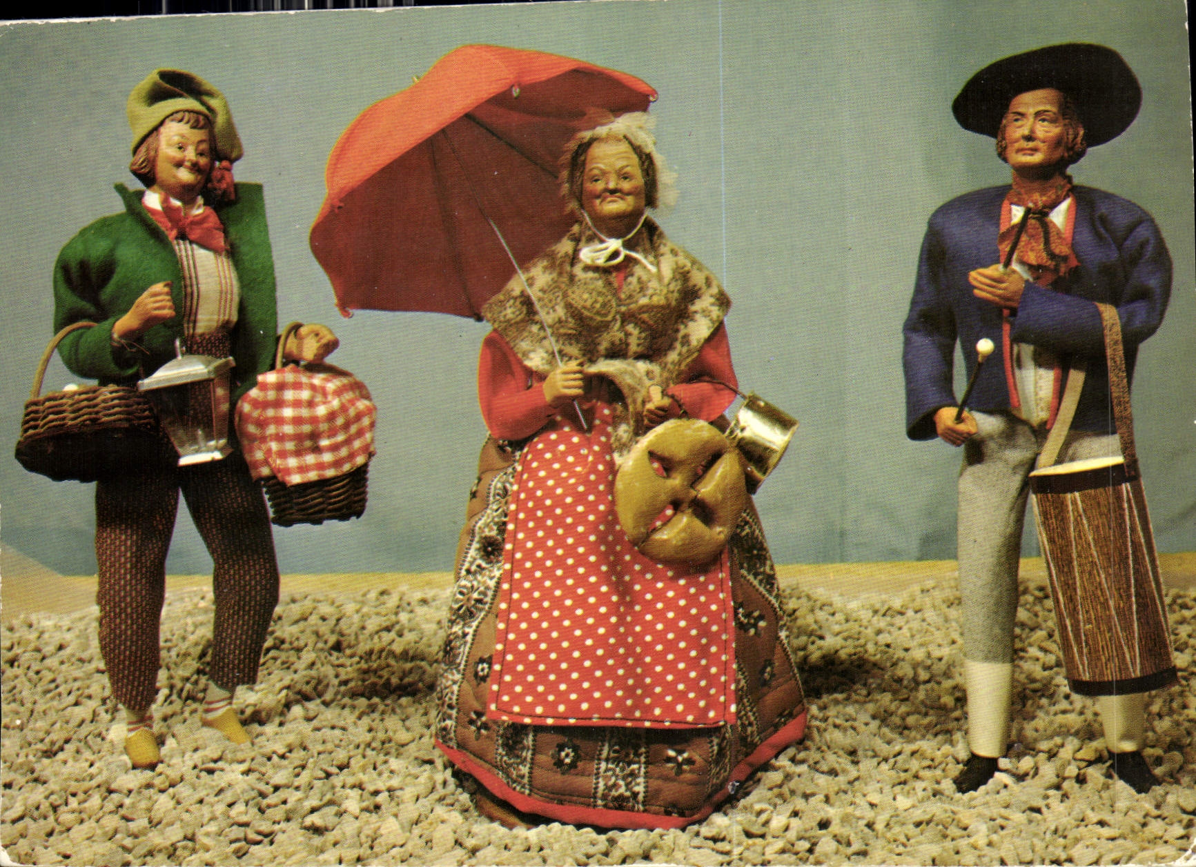 CPM Santons de Provence Folklore