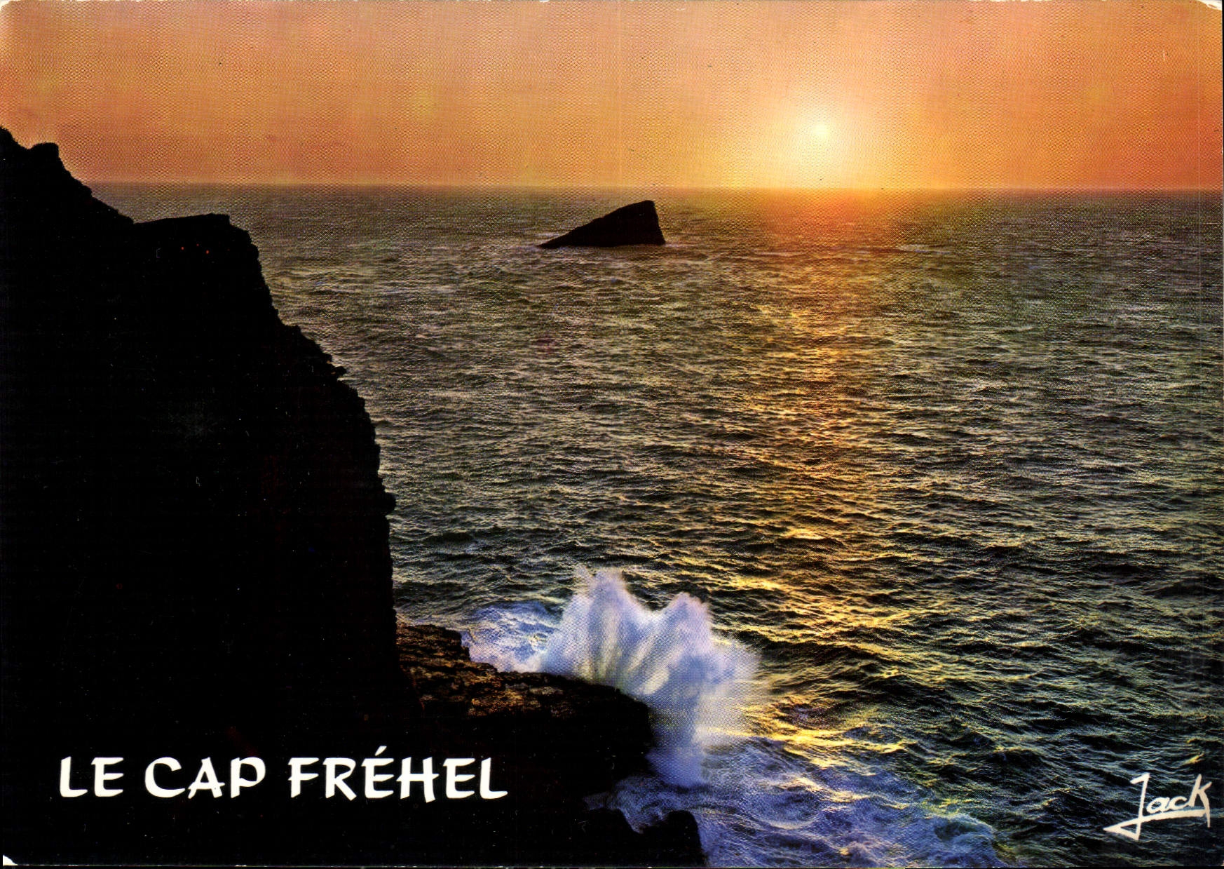 Le Cap Fréhel — coucher de soleil — Éditions d'Art Jack