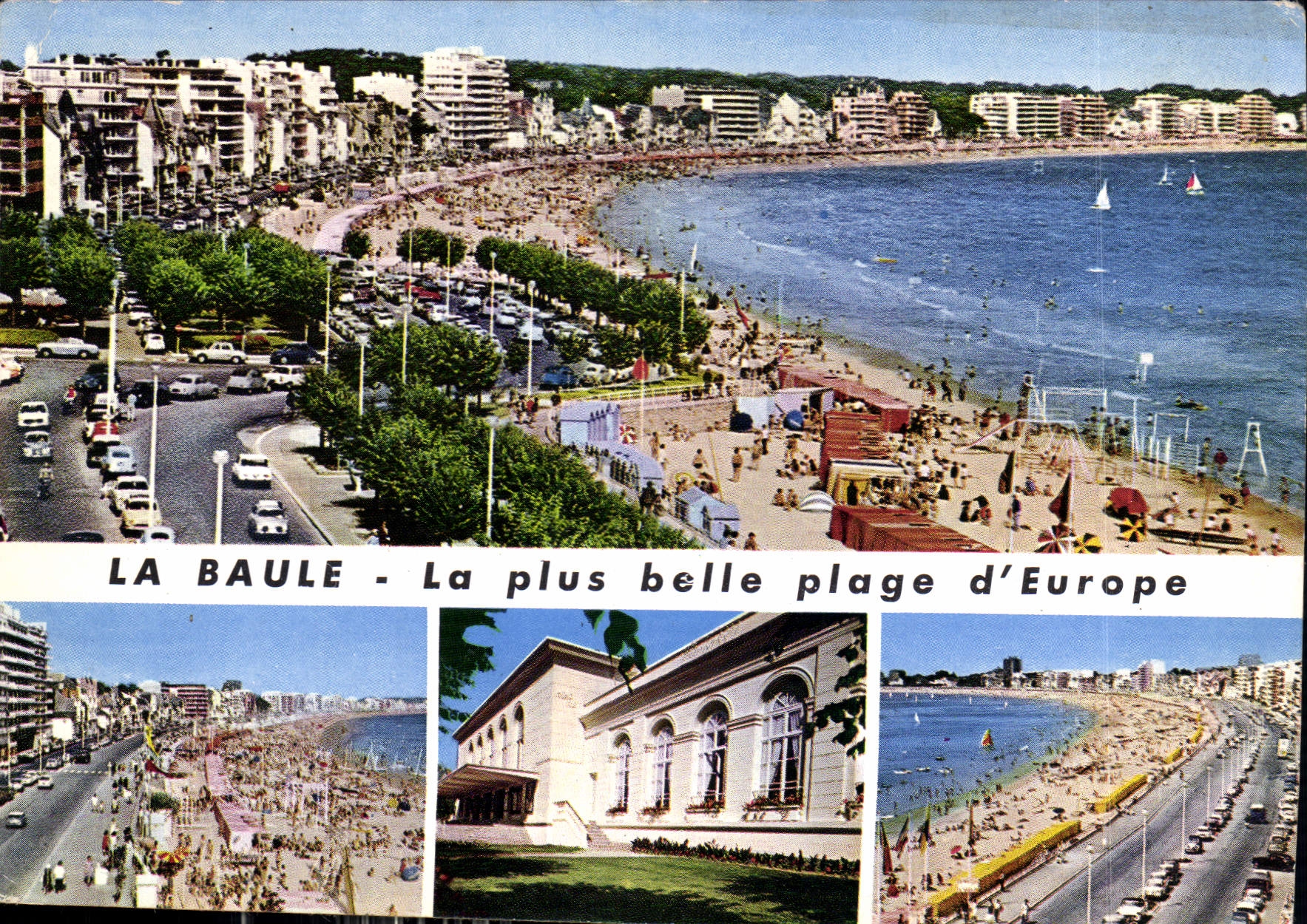 CPM La Baule la plus belle plage d'Europe 