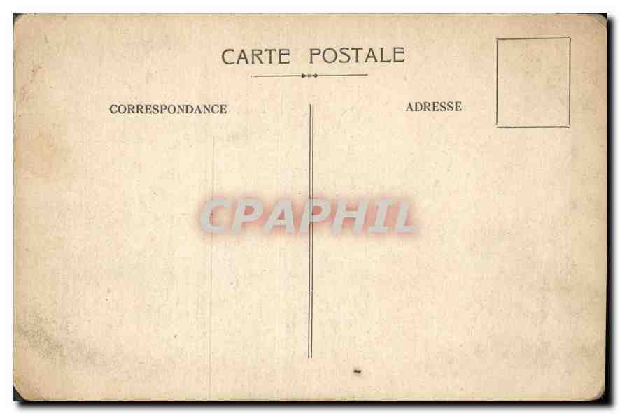 CPM Etat actuel de la maison de repos d'Anduze des anciens Combattants Oeuvre de la Confederation du — Rückseite