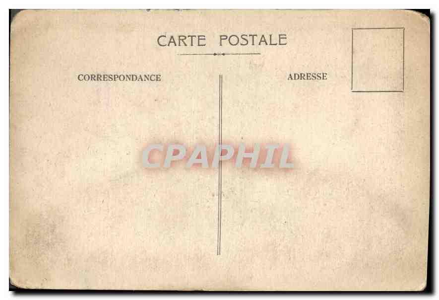 CPM Etat actuel de la maison de repos d'Anduze des anciens Combattants Oeuvre de la Confederation du — Rückseite