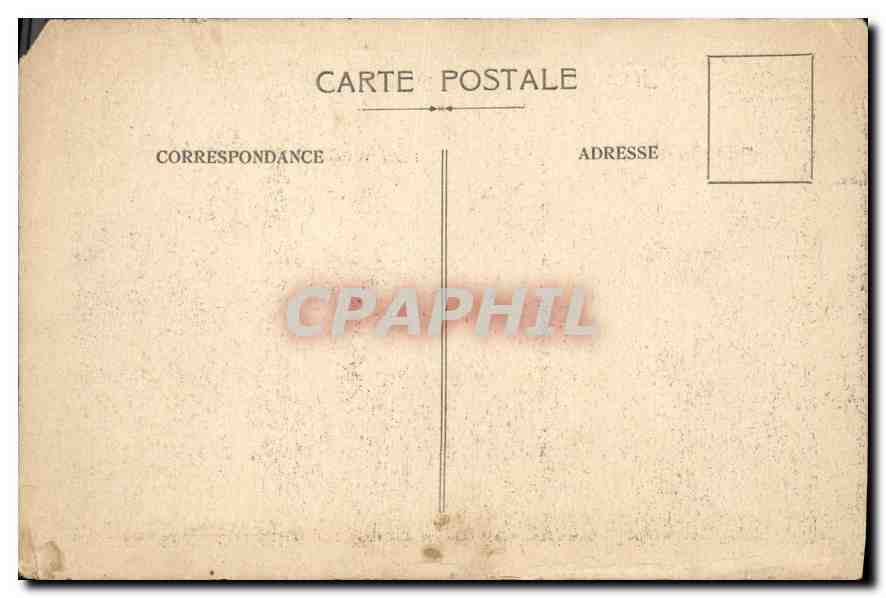 CPM Etat actuel de la maison de repos d'Anduze des anciens Combattants Oeuvre de la Confederation du — Rückseite