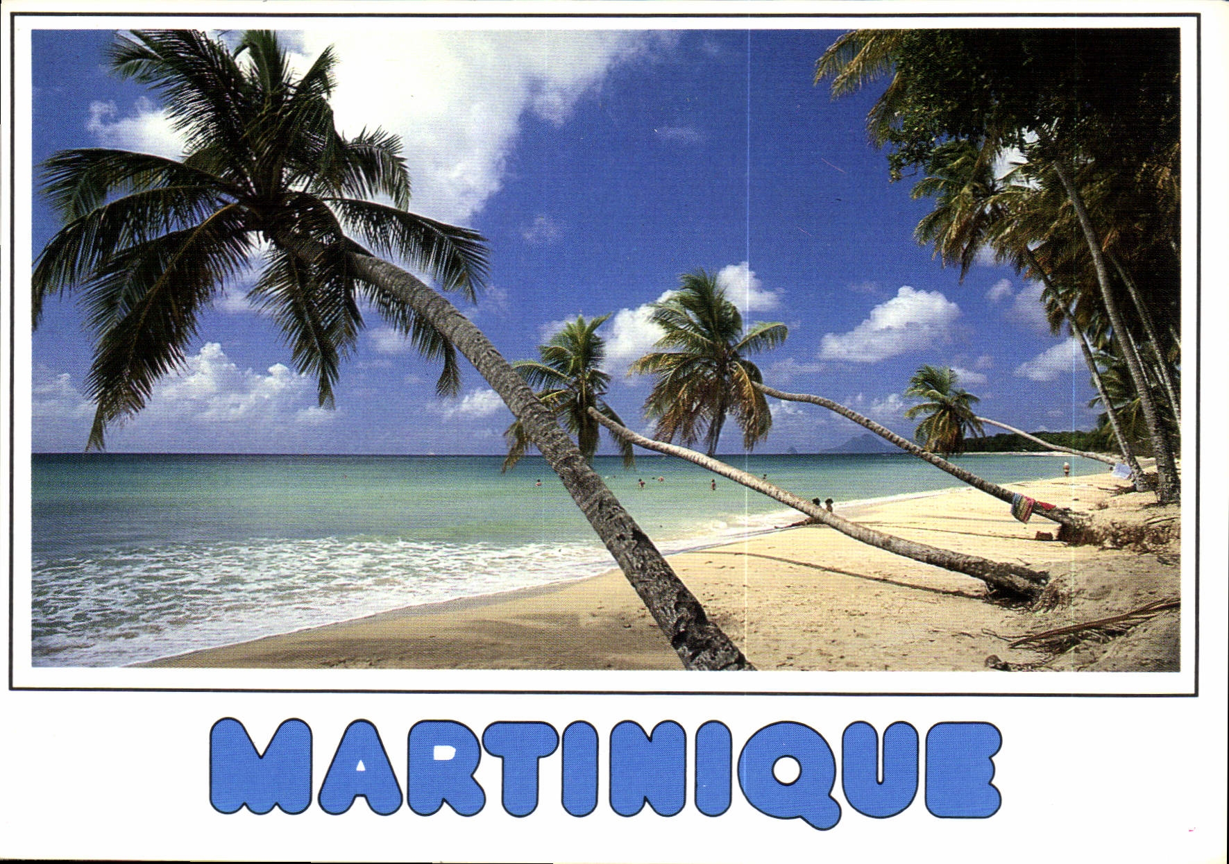 CPM Il etait une fois la Martinique Plage des Salines 