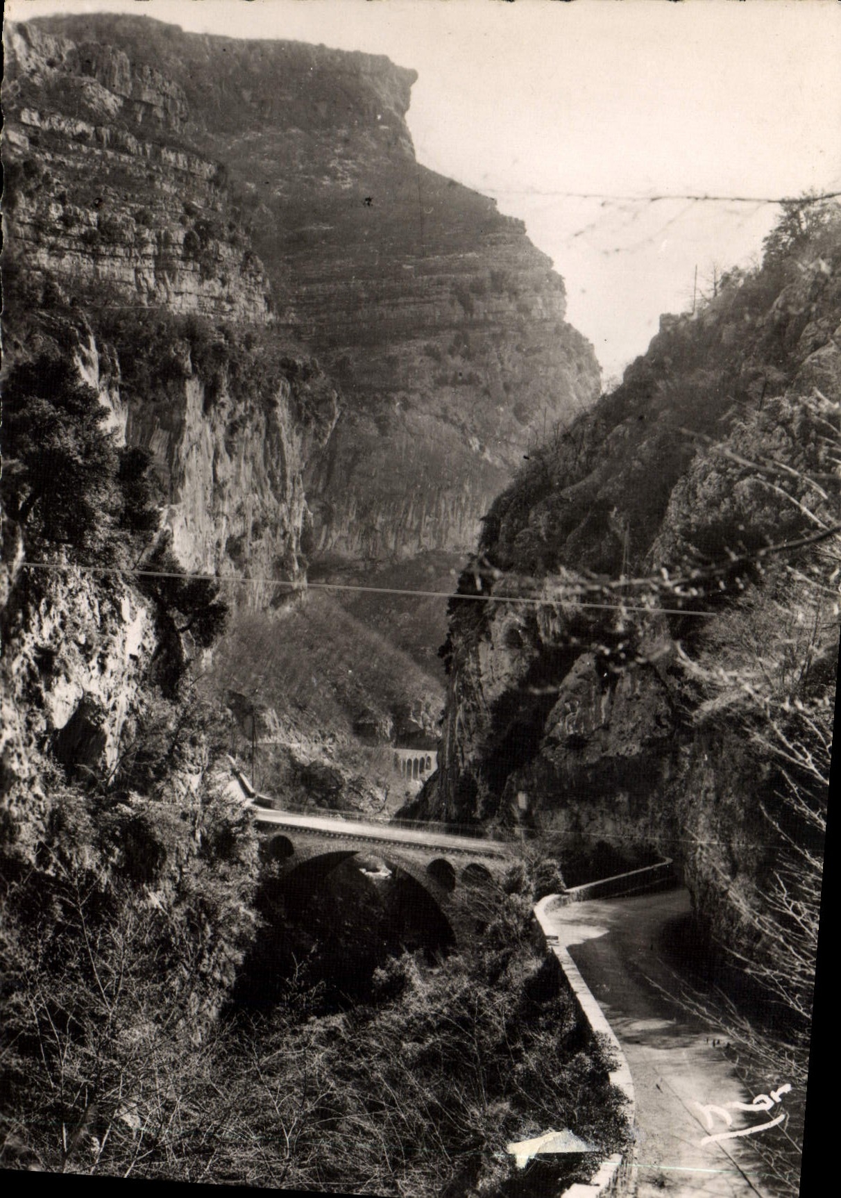 Les Gorges du Loup — Le Pont de l'Abime — Éditions 'M.A.R.'