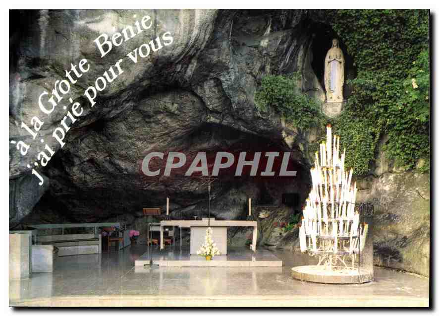 CPM Lourdes Hautes Pyrenees La Grote Miraculeuse 