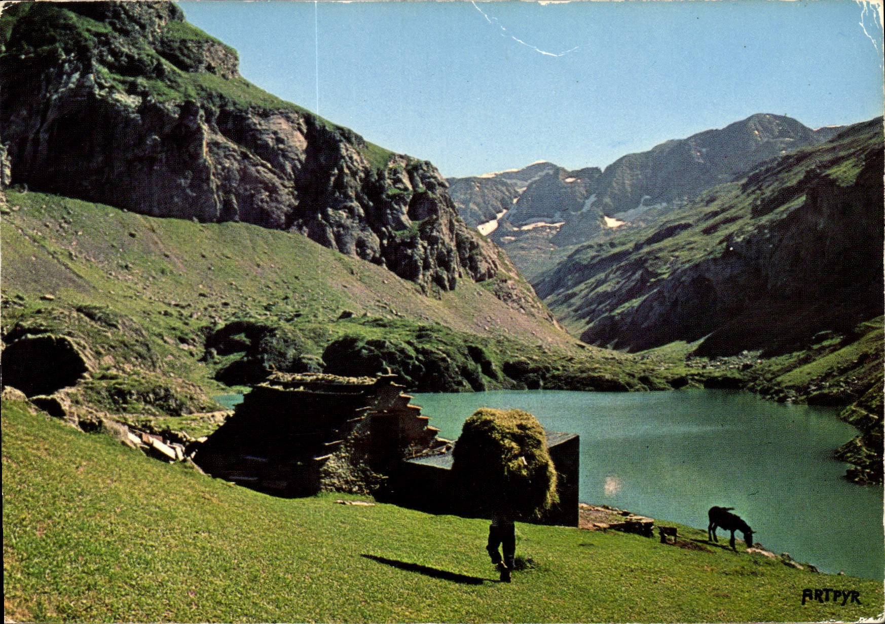 CPM Collection d'Art Pyreneen Hautes Pyrenees Lac des Gloriettes 