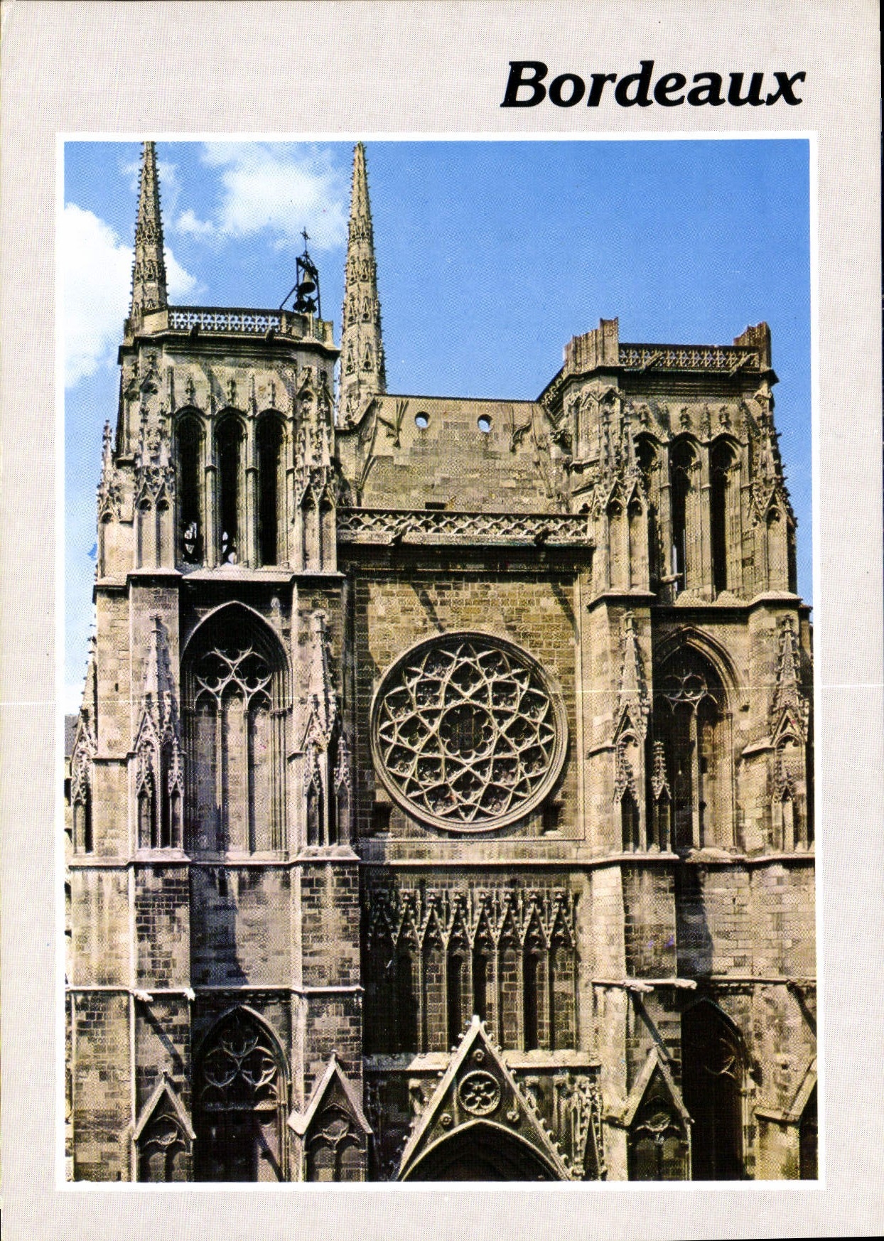 Bordeaux — Cathédrale Saint-André — Éditions et Impressions Combier / Mâcon