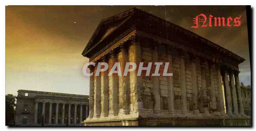 Temple de la Maison Carrée — Nîmes — Éditions du Soleil D. Pavan - Anverso