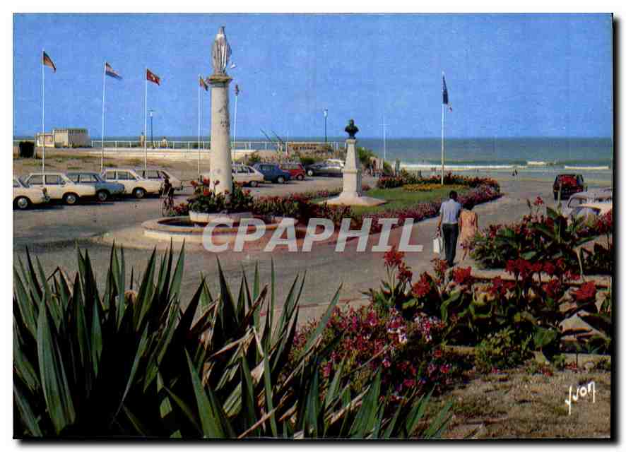 Vendays-Montalivet — Le Rond-Point de la Plage et l'Océan Atlantique — Éditions d'Art Jean-Jaurès