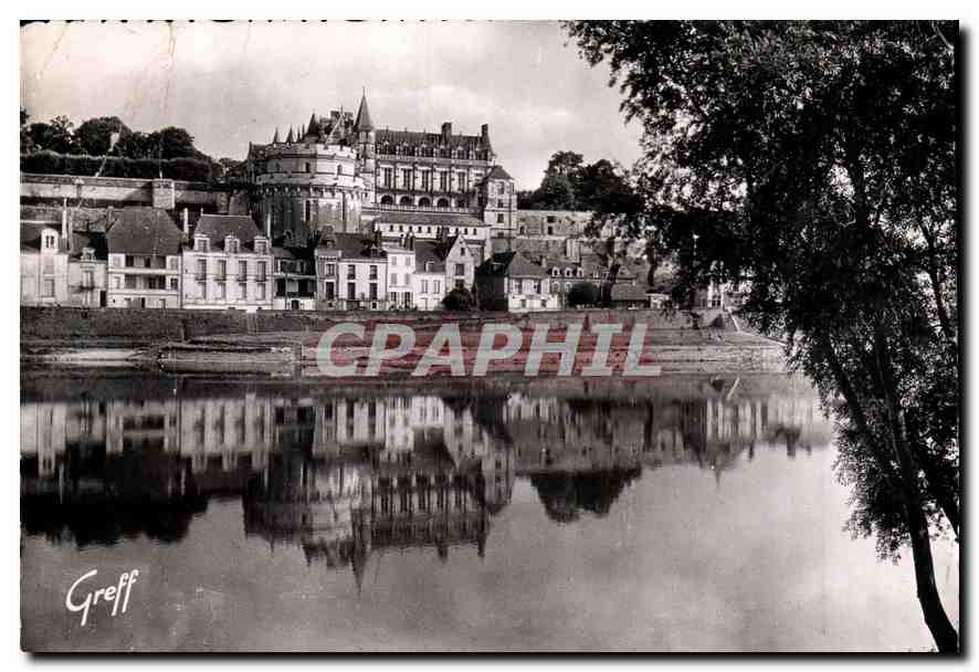 CPM Les Chateaux de la Loire Amboise Le Chateau et le Loire 