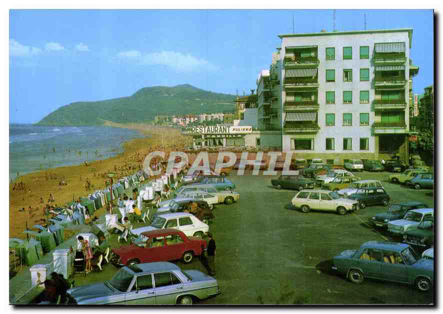 CPM Zarauz Paser y playa Promenade et plage 