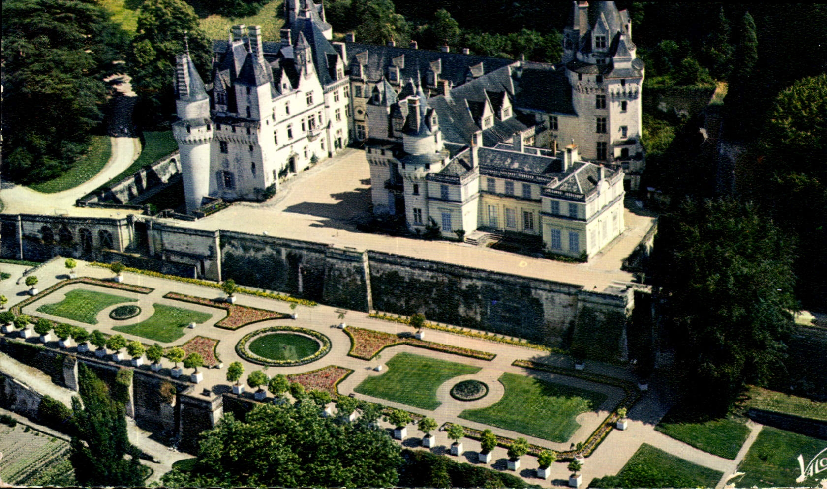 CPM Les Merveilles du val de Loire Rigny usse Indre et Loire 
