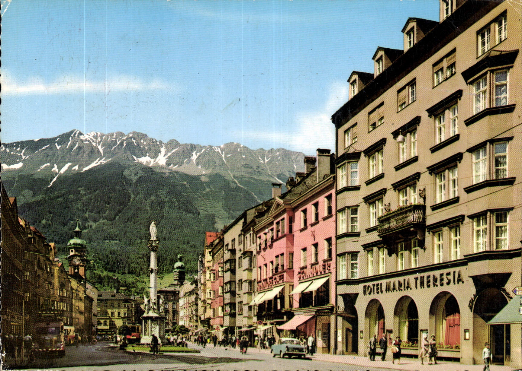 CPM Innsbruck Maria Theresien Strafle gegen die Nordkette Tirol 