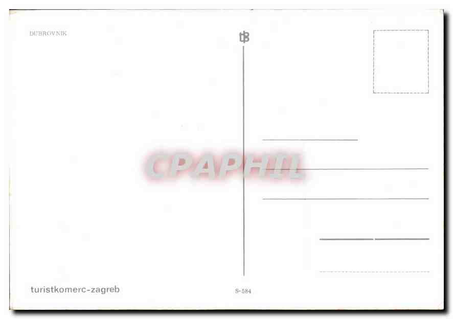 CPM Dubrovnik  — Verso