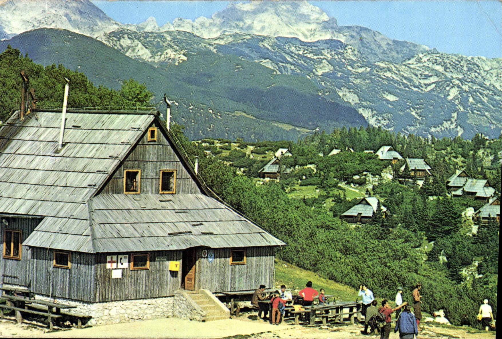 CPM Gostisce Zeleni Rob na Veliki planini 1660 m 