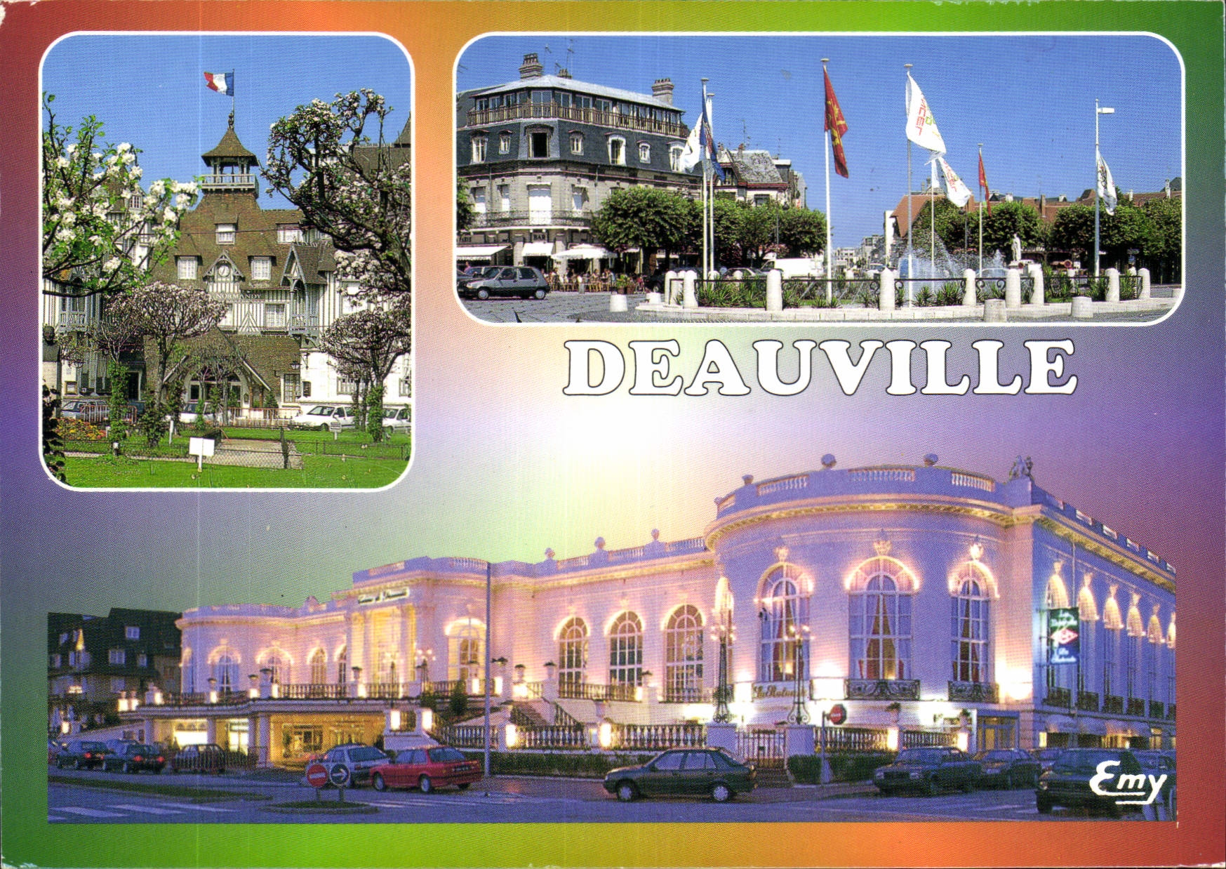 Deauville — Vue du Casino et du château — Emy