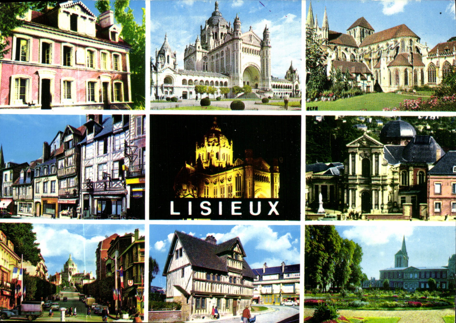 Lisieux — Collage de monuments et paysages — SCINTEX, n°1001
