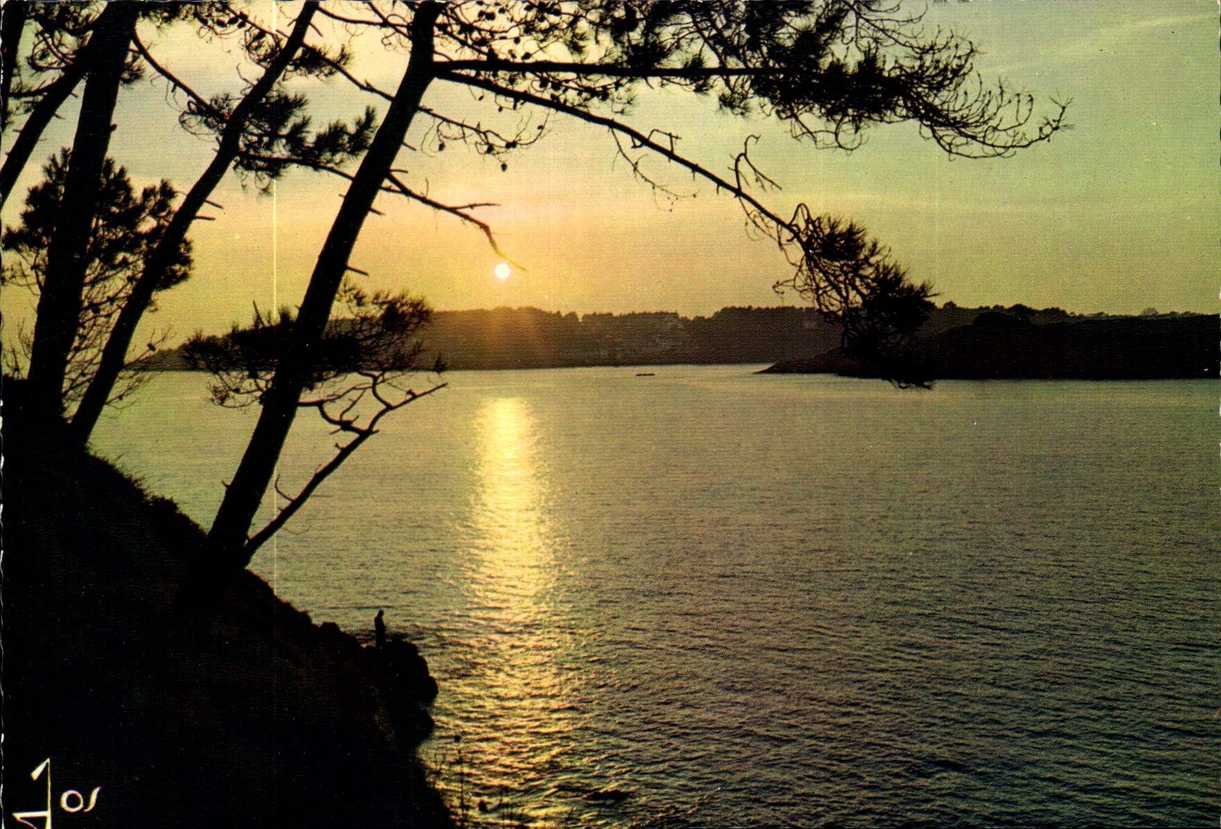 CPM La Bretagne en Couleurs Riviere Bretone 