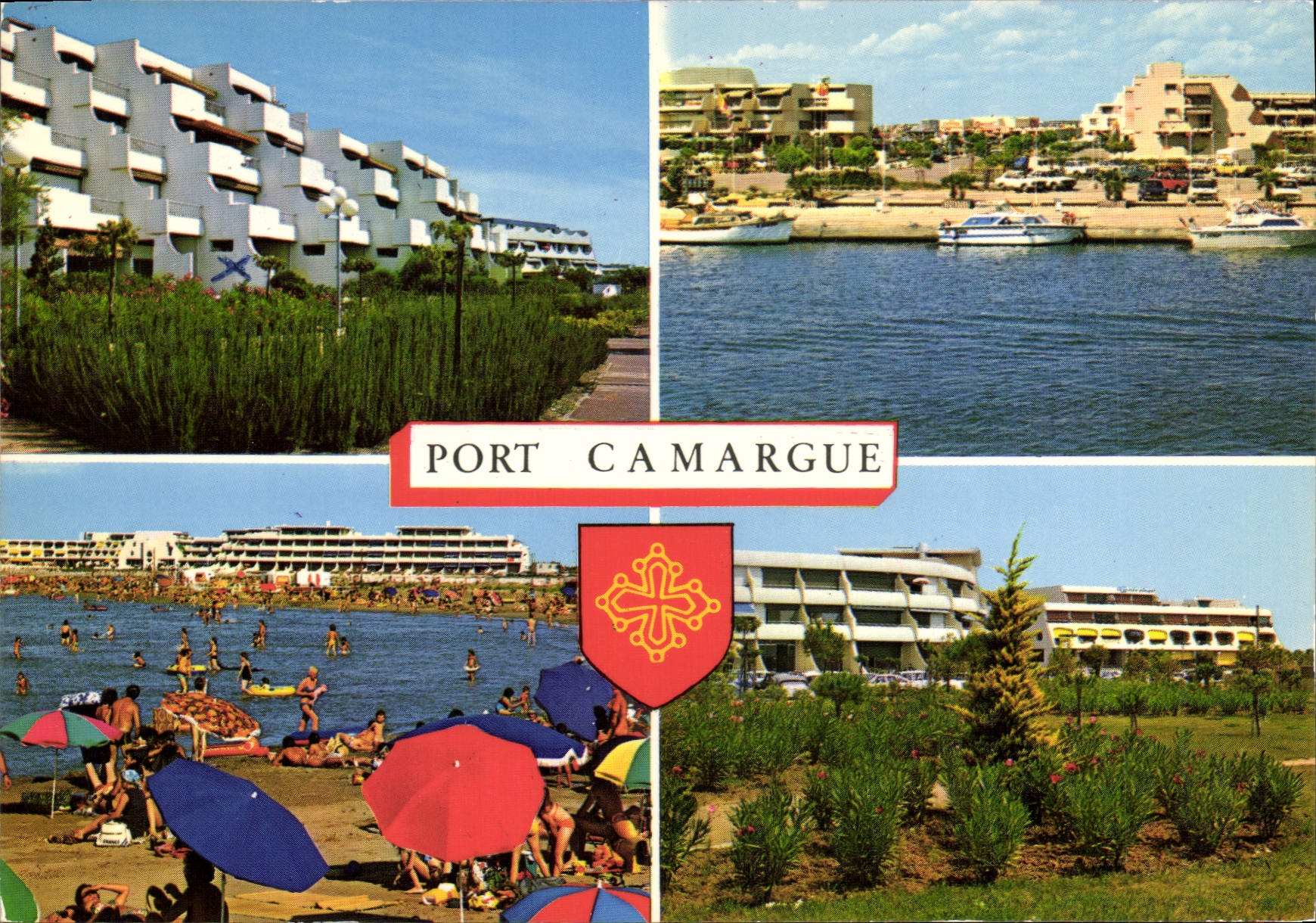Port Camargue — vue de la station balnéaire — Éditions 'SL' n°217