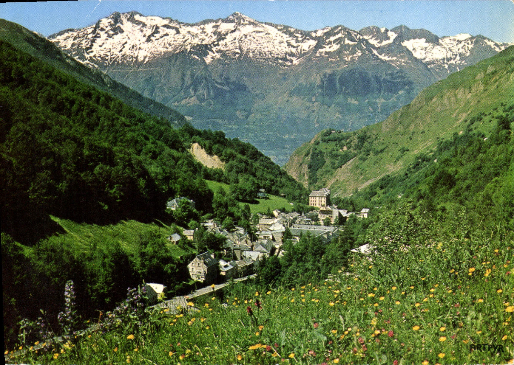 Bareges — Vue générale et Pic d'Ardiden (2988 m.) — ARTPYR