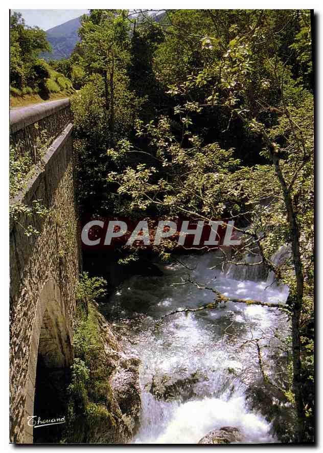 Cascade dans la Vallée d'Ossau — Aire-sur-l'Adour — Éditions Chouand n°2129