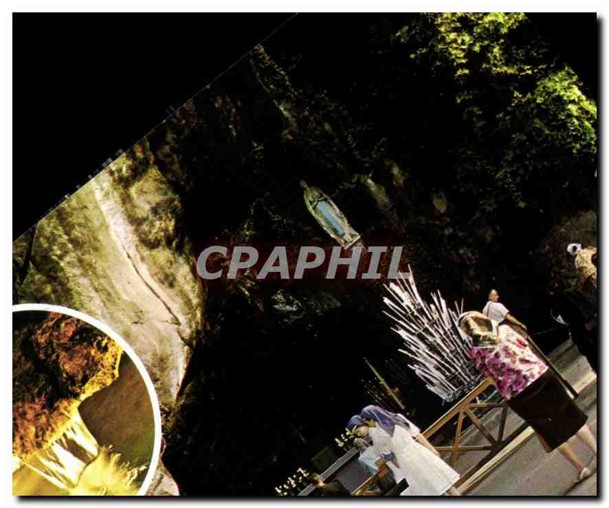 CPM Lourdes Hautes Pyrenees La Grotte 