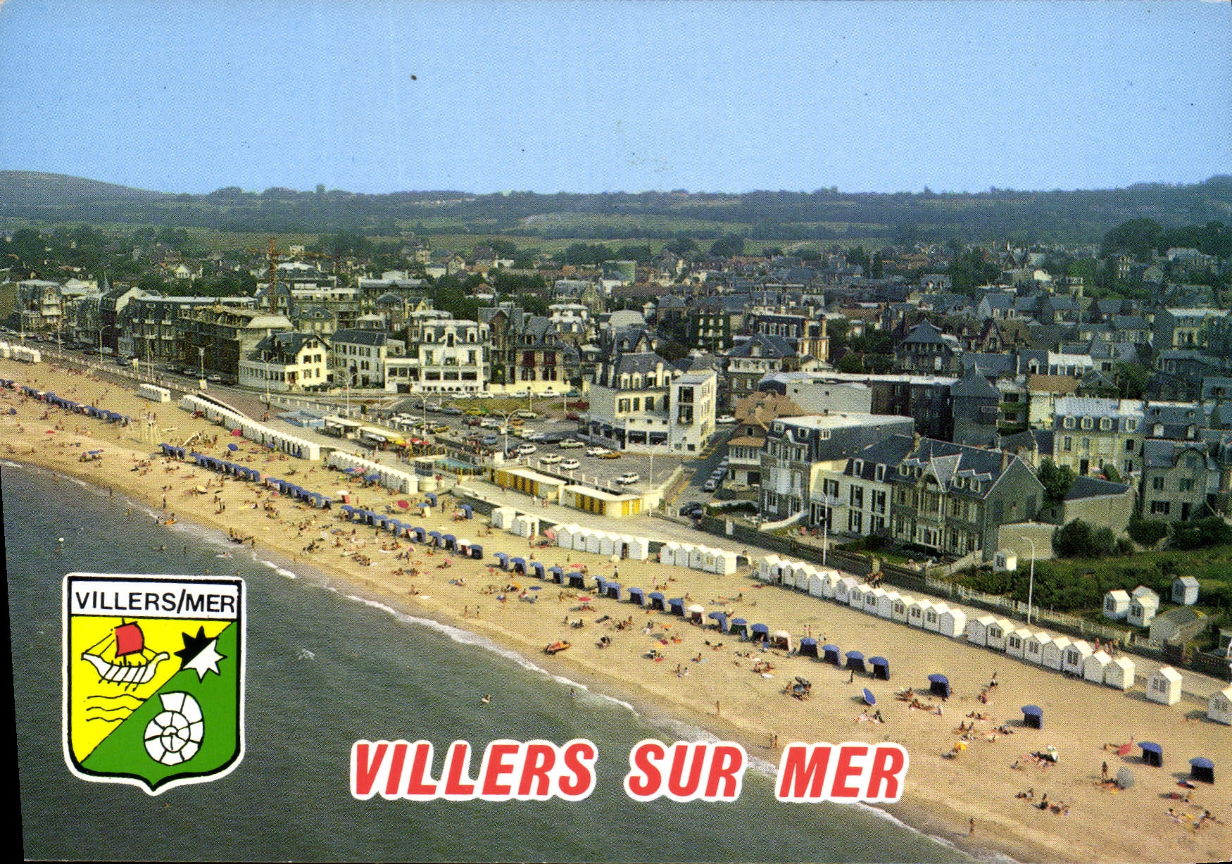 Villers-sur-Mer — Allgemeiner Blick auf den Strand — Artaud Frères