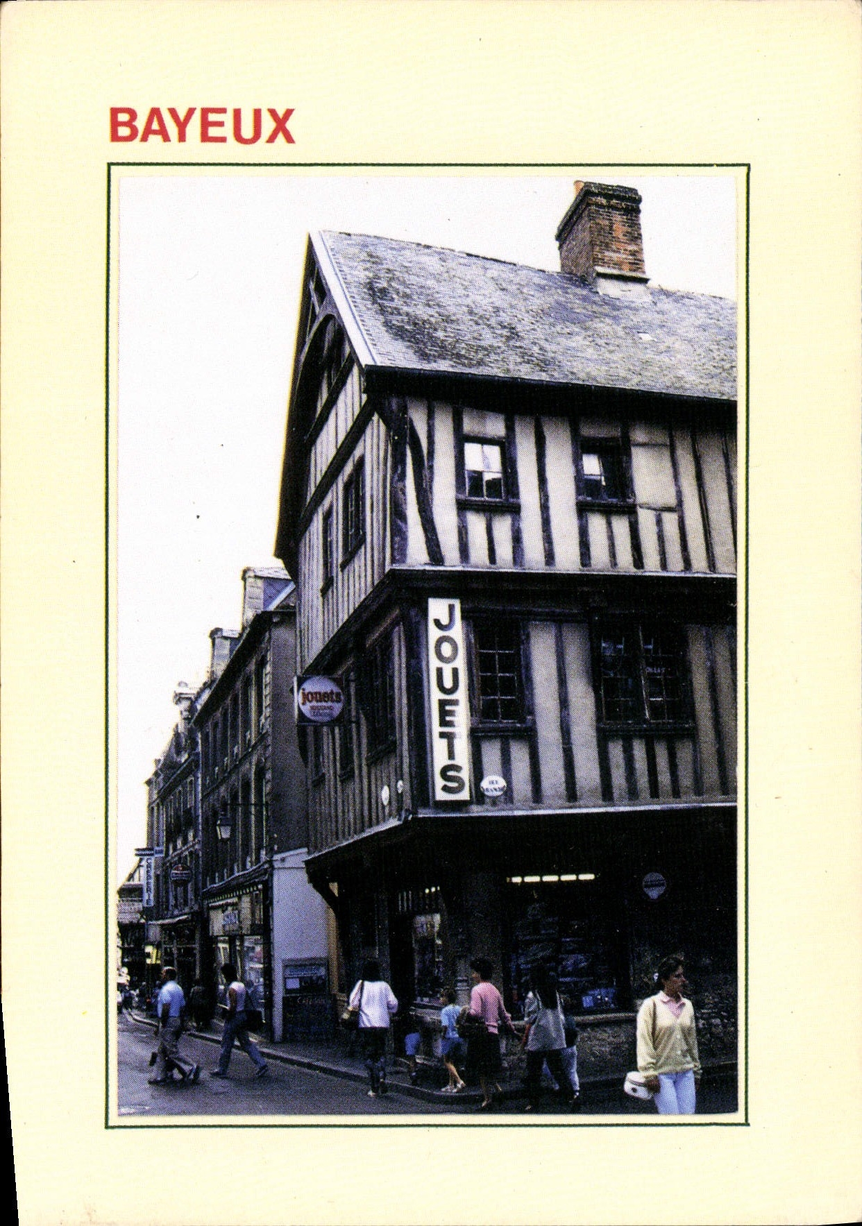 Bayeux — Spielzeugladen in einem Holzhaus — Éditions Dubray, n°336/14