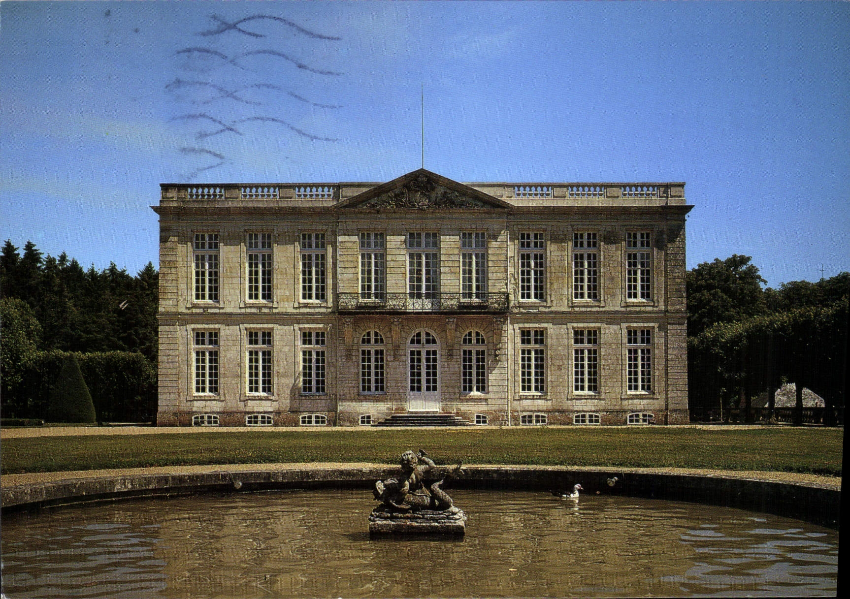Château de Bougès (XVIIIe s.) — Façade Ouest — Éditions GAUD - Recto