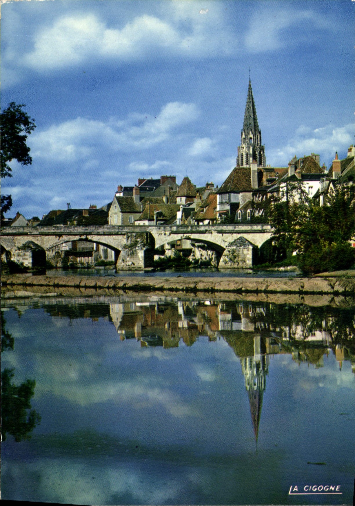 Argenton-sur-Creuse — Vue des bords de la Creuse — La Cigogne