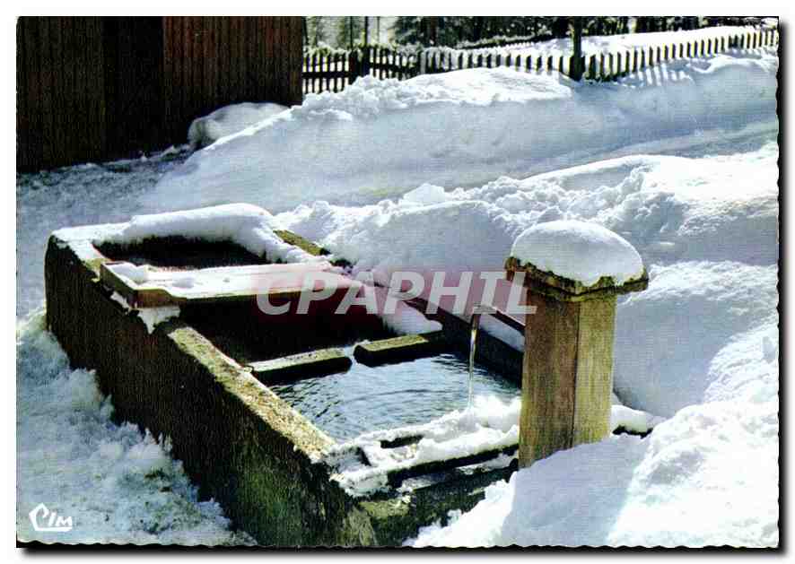 CPM Neige et Soleil Le Vieux Lavoir 