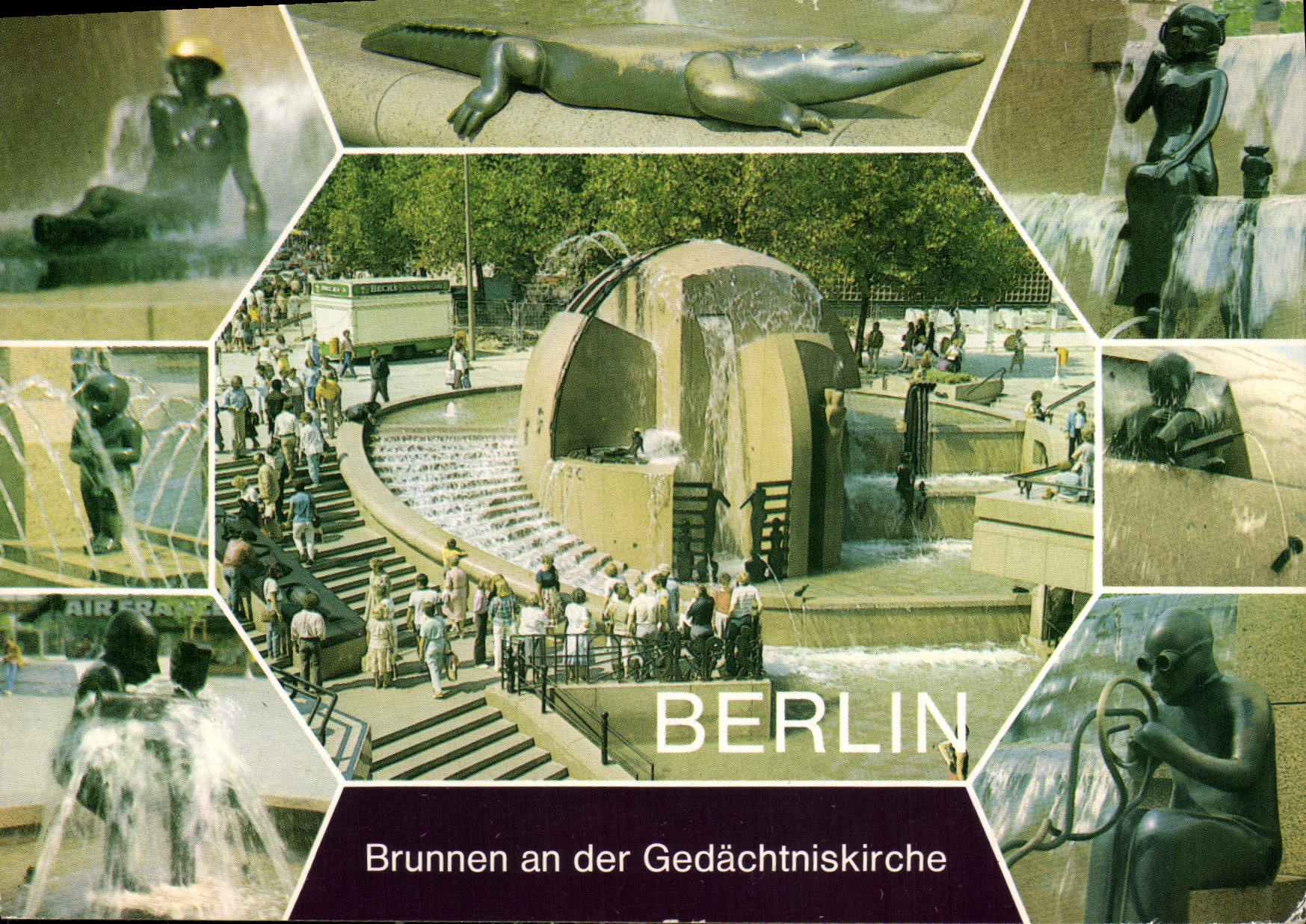 CPM Berlin Brunnen an der Gedachtniskirche 