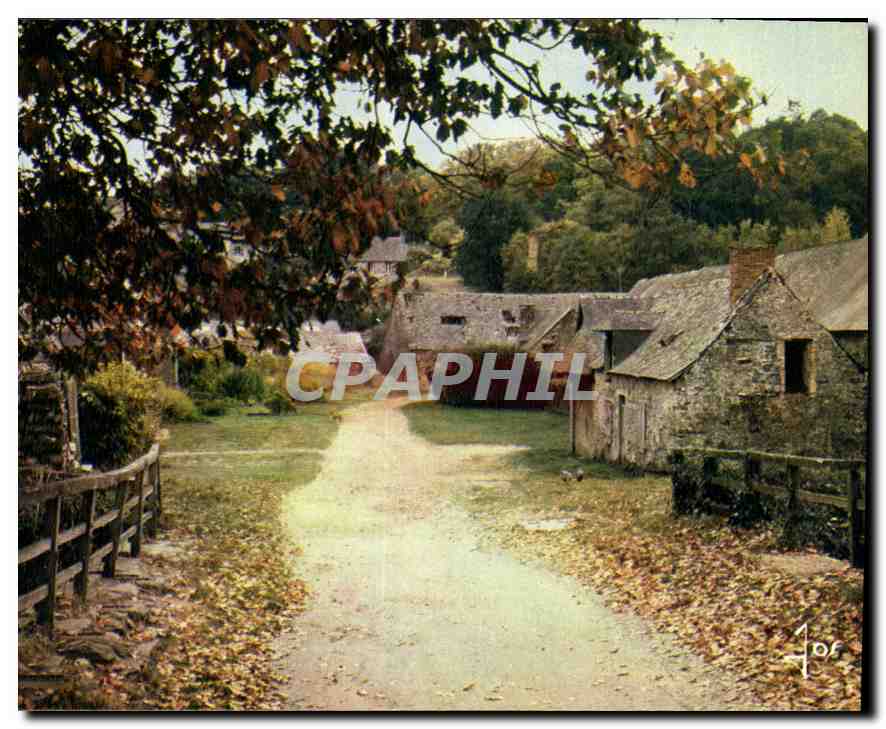 CPM La Bretagne en Couleurs Paimpont Les forges 