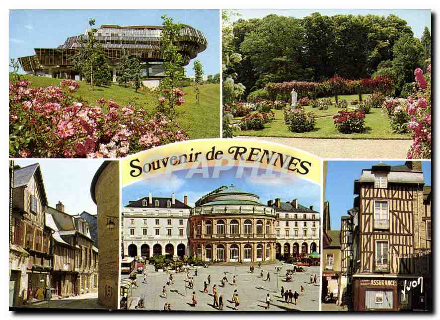 CPM Couleurs et Lumiere de France La Bretagne Rennes 