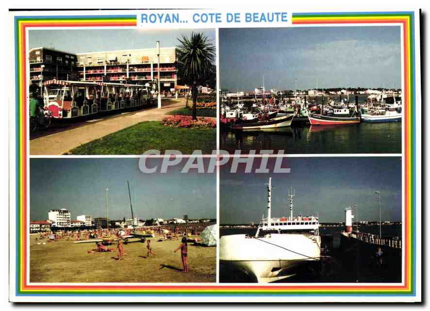 CPM Cote de beaute Capitale de la cote de beaute la station du blen etre en Charente Maritime 