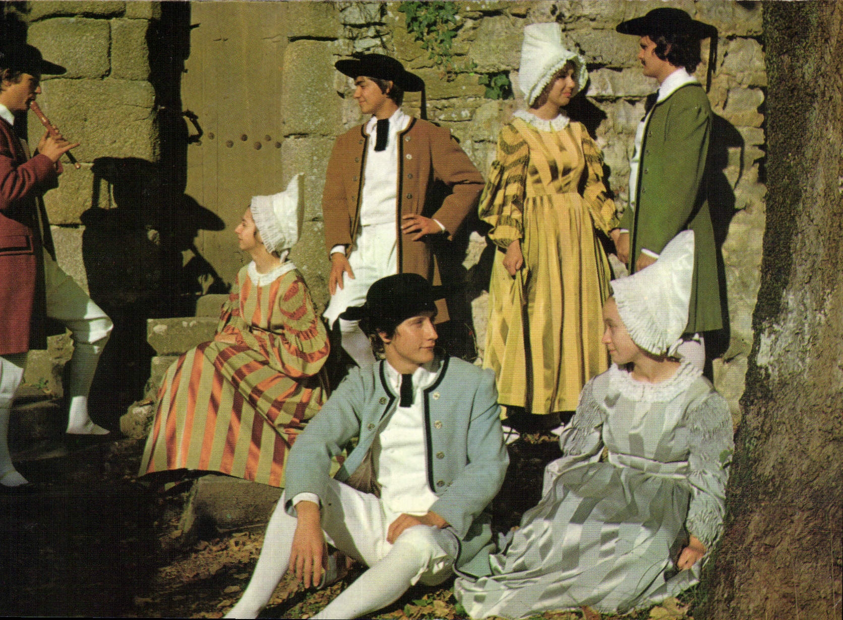 Aubade à la sortie de la Messe — Costumes 1835 — Cercle Vendéen S.I.O.T. — Éditeur ARTAUD Frères