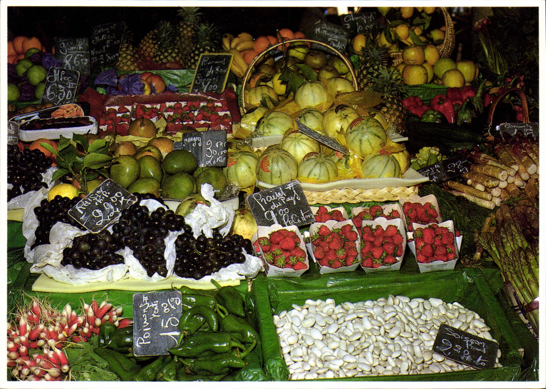 Marché de Forville — Côte d'Azur — Éditions Carto-Graphique