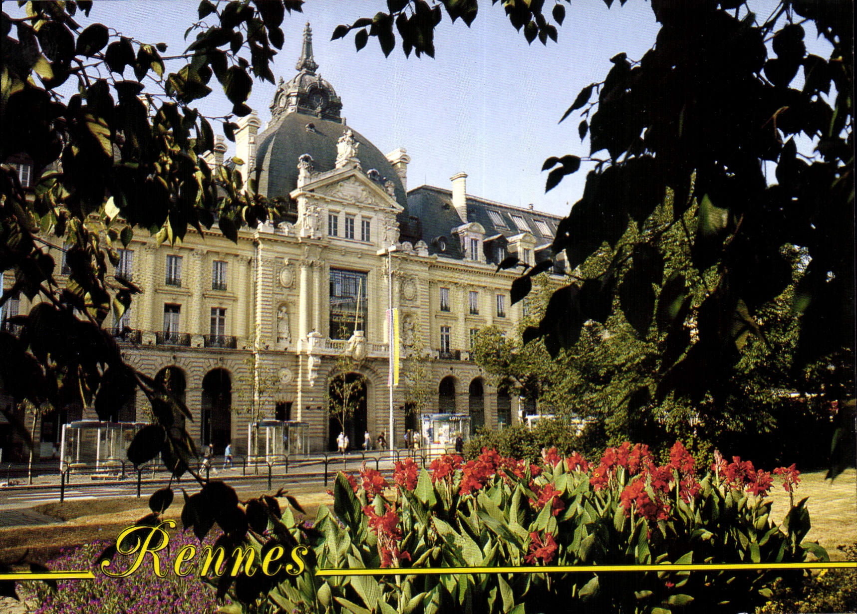 Rennes — Palais du Commerce — Édition YCA - Quimper, n° 48/50
