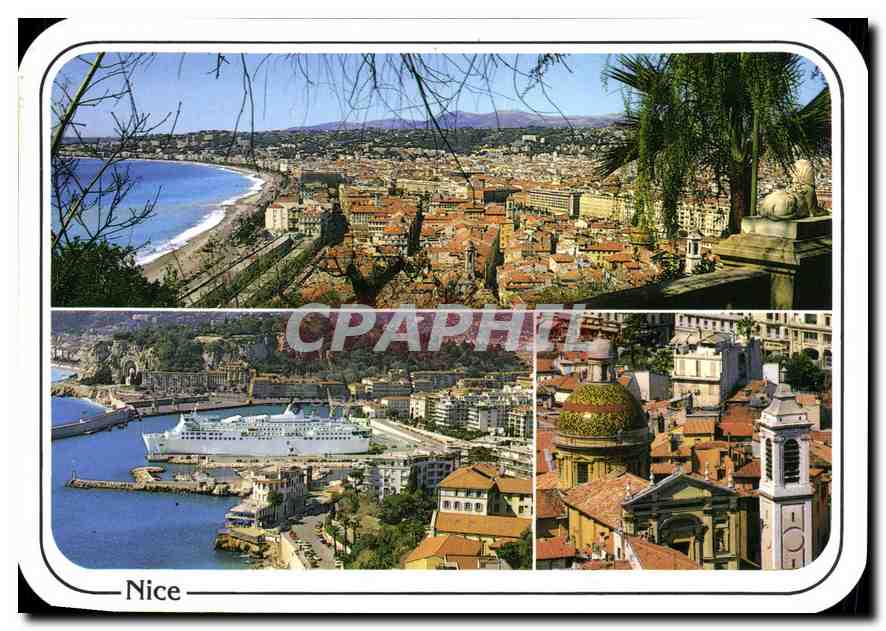 CPM Reflets de la Cote d'Azur Nice Vues generales Le Port Vieux Nice 