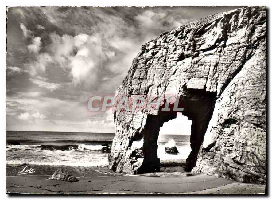 CPM Presqu'lle de Quiberon Port Blanc La Roche Perceo 