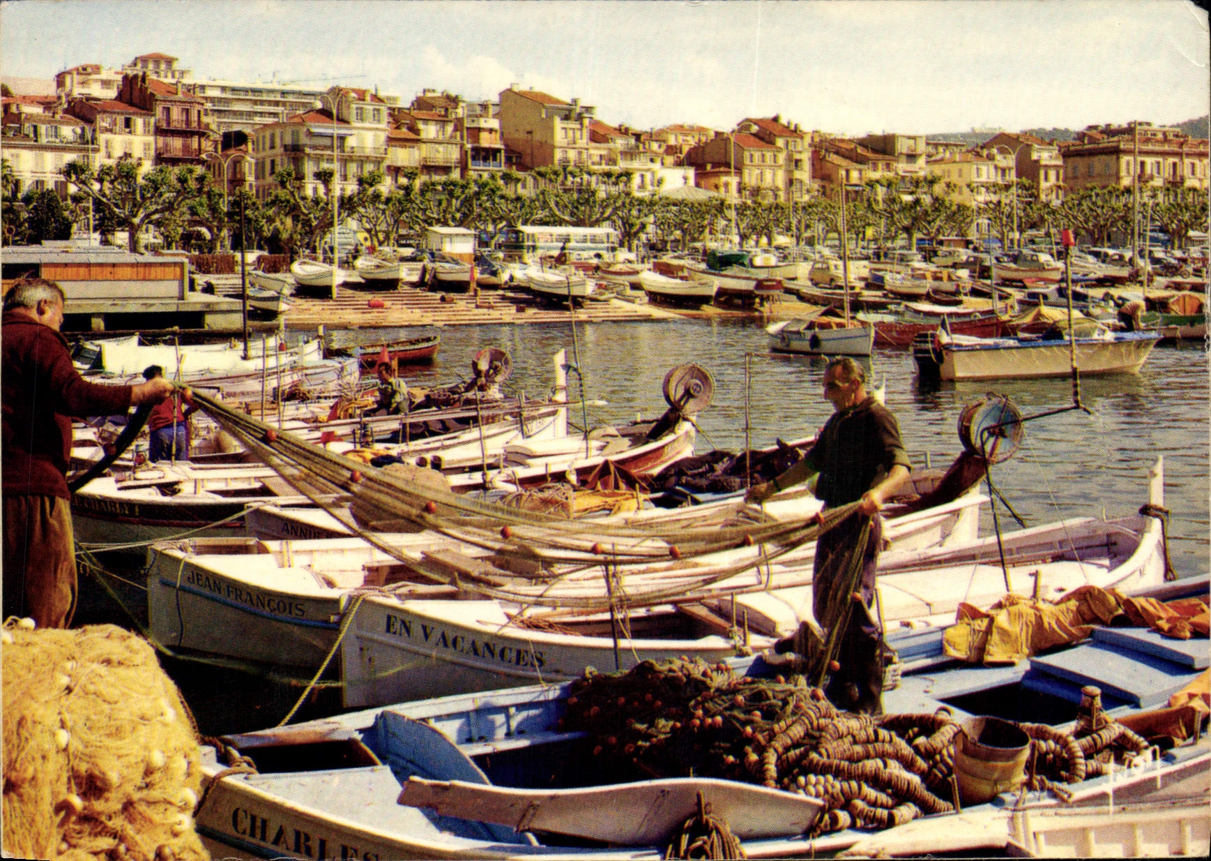 CPM Couleurs et Lumiere de France La Cote d'Azur miracle de la nature Cannes Alpes Maritimes Le Port
