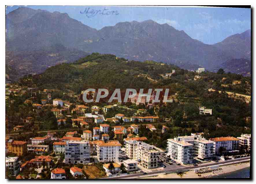CPM Les Sites Merveilleux de la Cote d'Azur Menton 