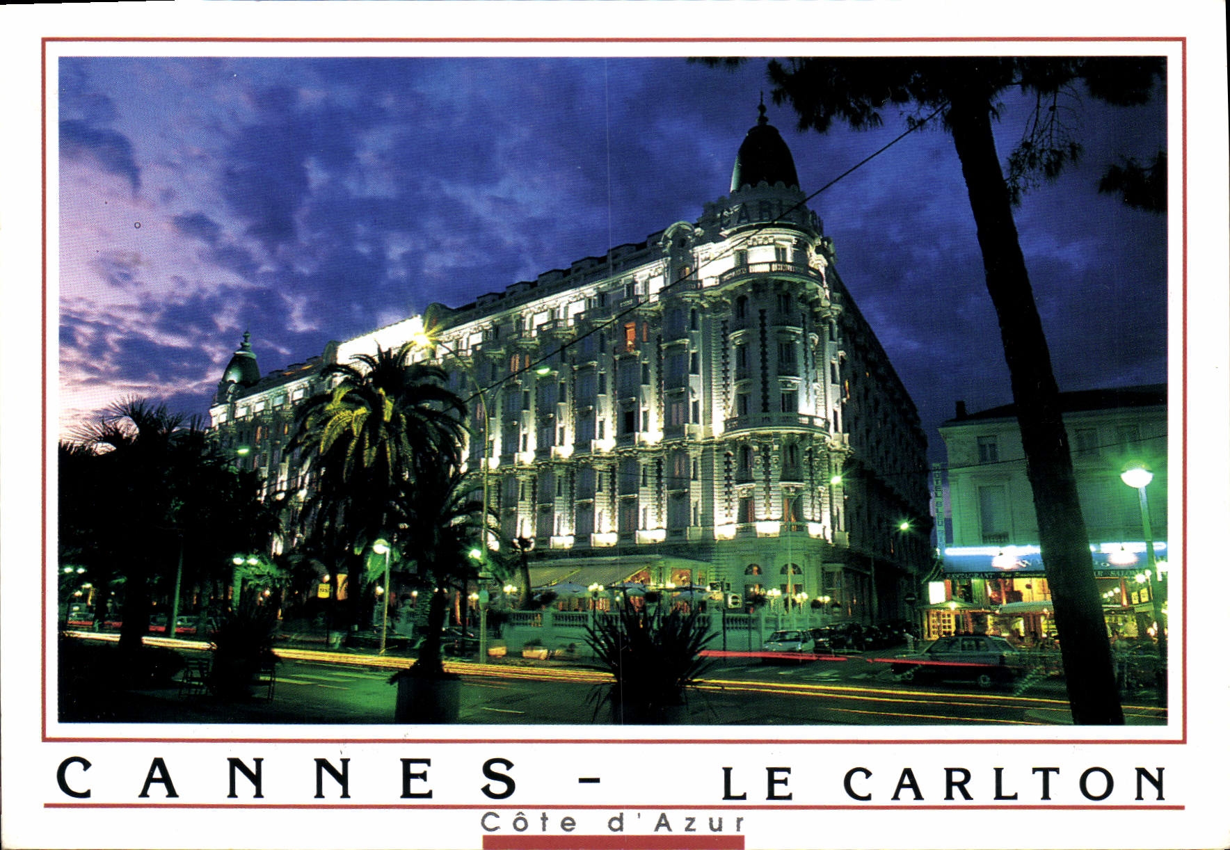 CANNES - LE CARLTON — Côte d'Azur
