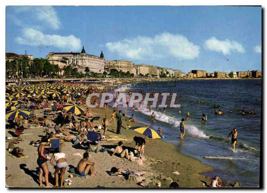 Cannes — Der Strand — Verlag Côte d'Azur