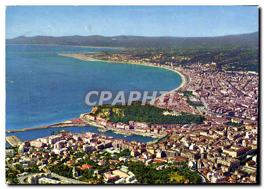 CPM Nice Cote d'Azur French Riviera Vue aerienne 